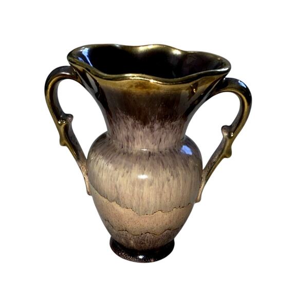 U Keramik West Germany Vase Numbered 425 Mid- Century Pottery Fat Lava - Picture 1 of 7